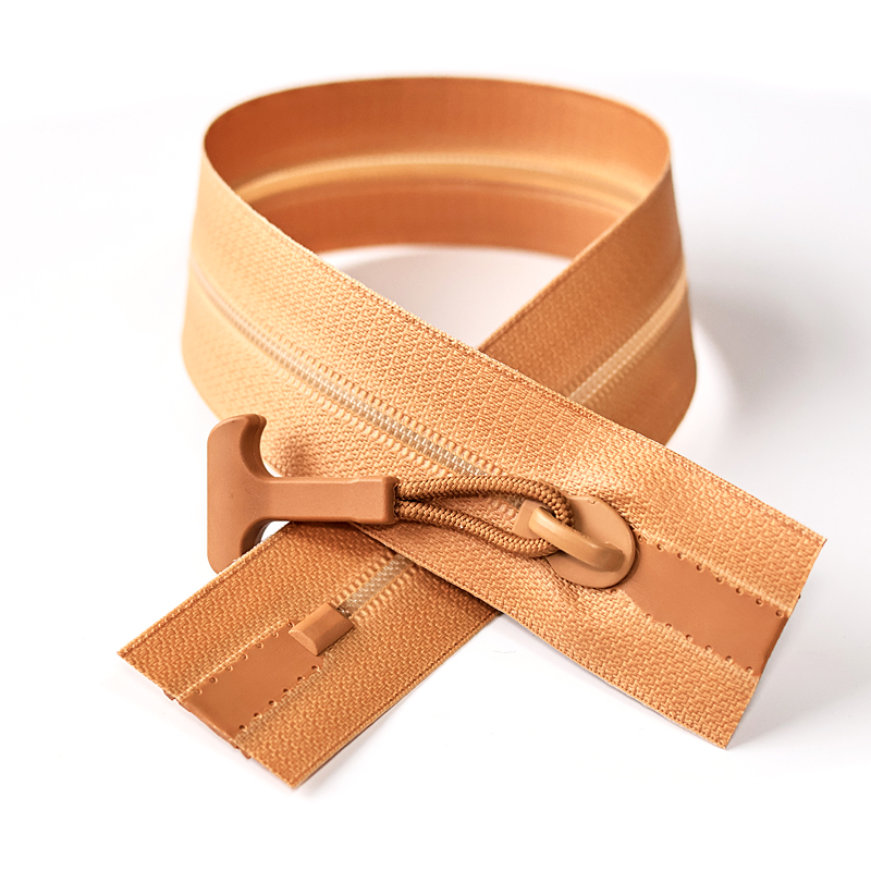 Watertight Zipper with close end Golden