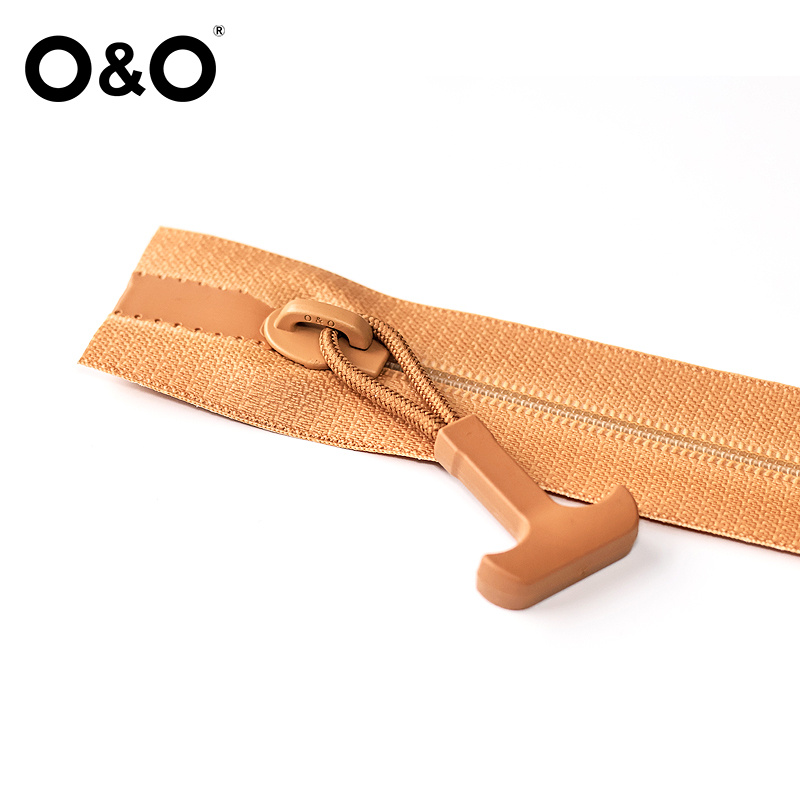 Watertight Zipper with close end Golden