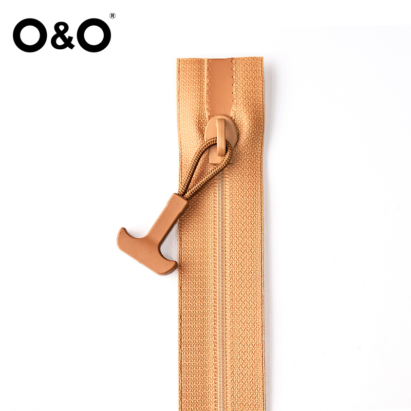 Watertight Zipper with close end Golden