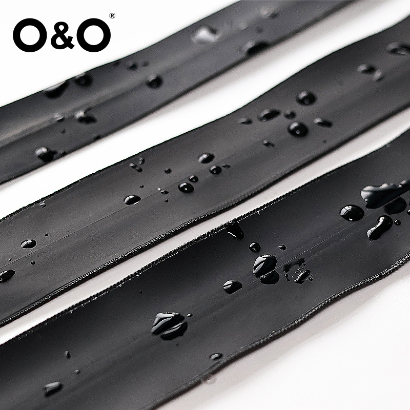 PU waterproof zipper by yard